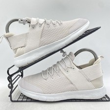 Nike Free Run grau pink flieder Turnschuhe Größe UK 4 Damen Strick Fitness Laufen Yoga