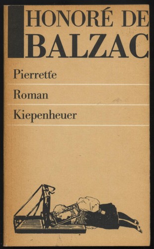 Honore balzac pierrette - balzac,