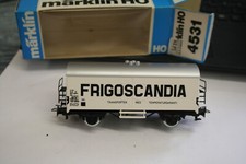 MÄRKLIN HO H0 SOMO 4531 KÜHLWAGEN FRIGOSCANDIA  SJ   TOP!OVP! YKK44