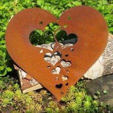 Herz Dekoherz Edelrost Rost