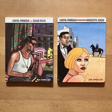 Loustal 2er-Set: Besame Mucho & Verwüstetete Herzen {Z1|Z3} (1996, deutsch, HC)