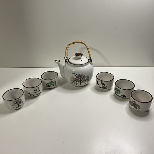 Asiatisches teeservice set - asiatisches,