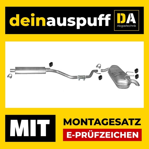 Auspuffanlage für opel - auspuffanlage,
