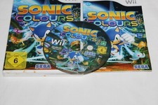 NINTENDO WII SPIEL"SONIC COLOURS" OVP+ANLEITUNG