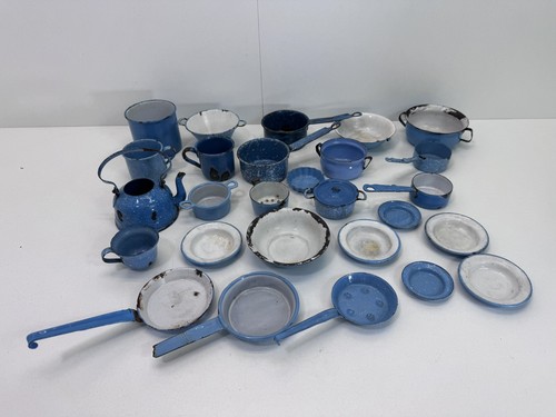 Alt antik emaille spielzeug - antik,
