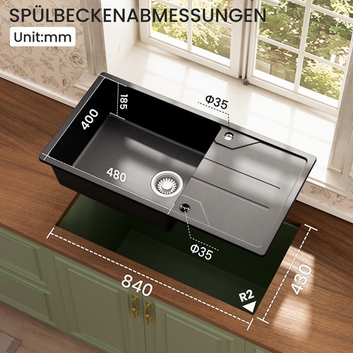 Küchenspüle granit - küchenspüle,