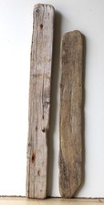 Treibholz Schwemmholz Driftwood 2  Bretter  Regal Dekoration Basteln 61-71 cm