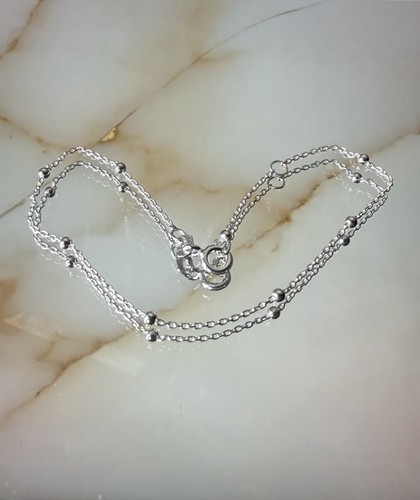 Echtsilber kugel armband aus - kugel,
