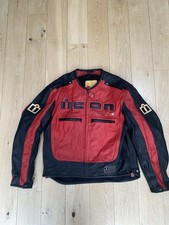 Icon Motorhead Leder Motorrad