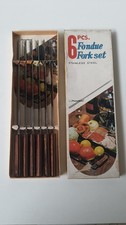 6 Stück Fondue Gabeln Set