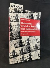 Habermas und das Problem der Rationalität. Eine Werkmonographie Rick.RODERICK un