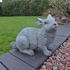 Steinfigur Großer Hase Riesen