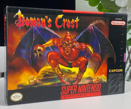 Demon crest nintendo snes - crest,