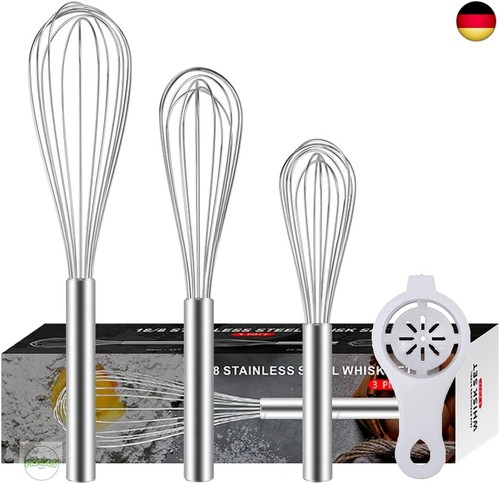 Schneebesen aus edelstahl - schneebesen,