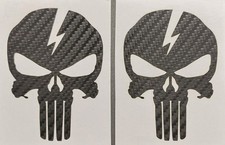 2 Aufkleber 7 x 5cm Helm