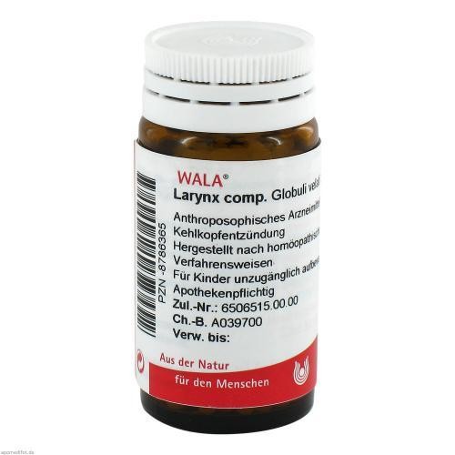 Larynx comp globuli - larynx, 20g