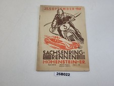 Programmheft Sachsenring