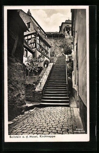 Ansichtskarte beilstein - ansichtskarte,