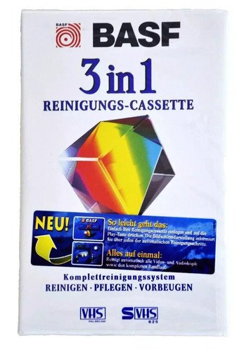 Basf vhs s - 1, vhs,