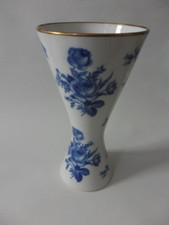 Schumann Arzberg  Bavaria Bayern Blaue Blume Porzellan Porcelain Vase Blumenvase