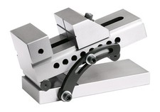 WABECO Sinus Niederzug Schraubstock 50 mm schwenkbar Kontroll Schraubstock 40709