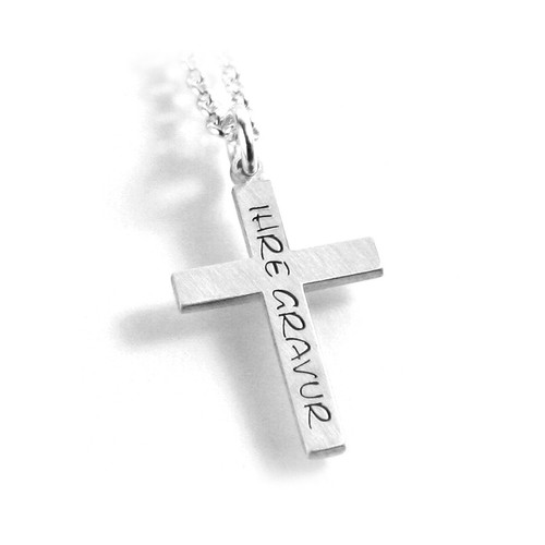 Kreuz anhänger mit ihrer - mit,