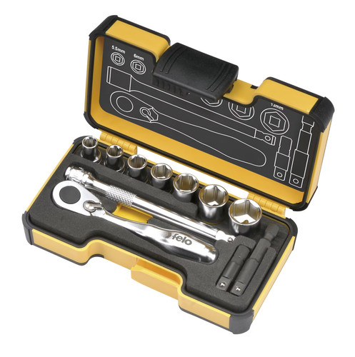 Felo tool kit 4 - felo, 1/4"