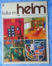 Zeitschrift Kultur im Heim Heft 5/1979 Einrichtung Gestaltung Wohnen Vintage DDR