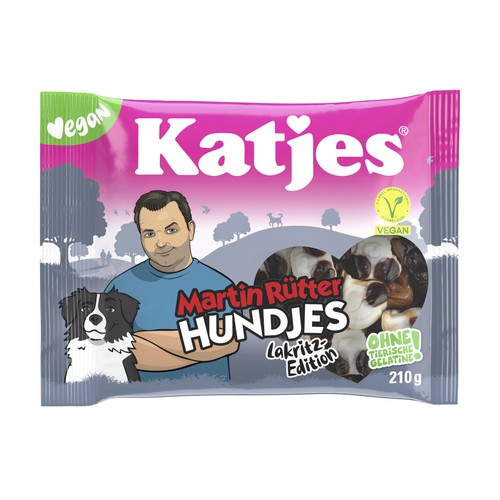 Katjes hundjes lakritz - hundjes, martin