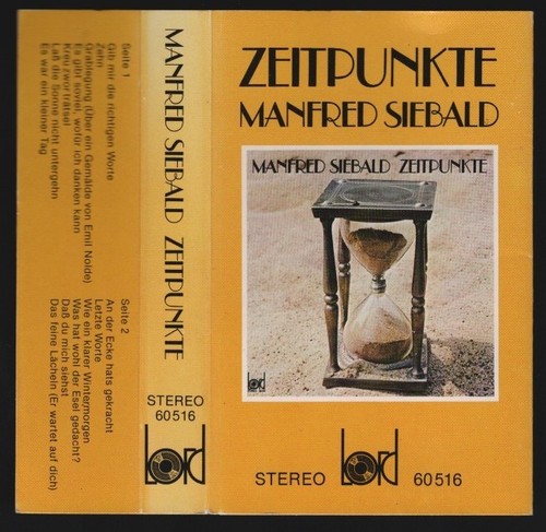 Manfred siebald zeitpunkte - manfred,