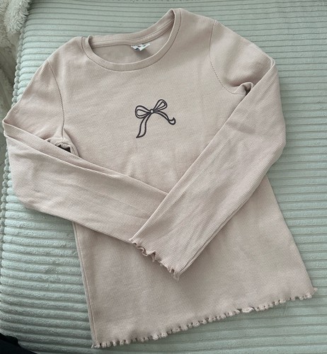 Langarmshirt mädchen rosa - langarmshirt,