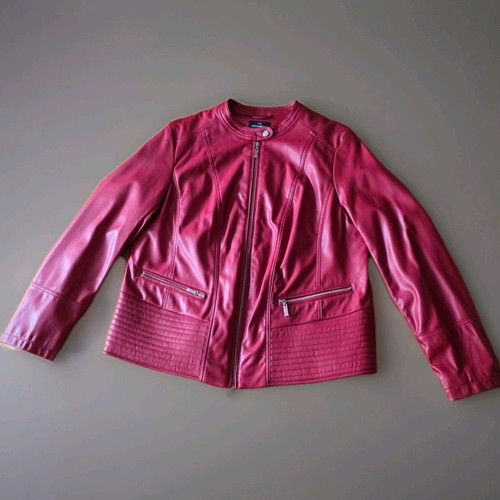 Lederimitatjacke a größe - lederimitatjacke, &