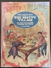 Modellbaubogen - The Pretty Village - McLoughlin Bros. - Dover 1980