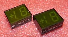 2x VQE 22 F Ziffernanzeige 12,7mm, NOS, RFT, DDR