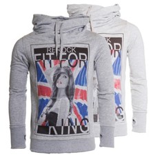 Rerock herren print pullover - herren,