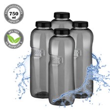 4 Stück Tritan Trinkflasche