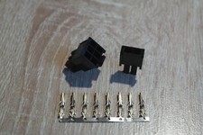 Molex 6+2 Pin PCIe Stecker