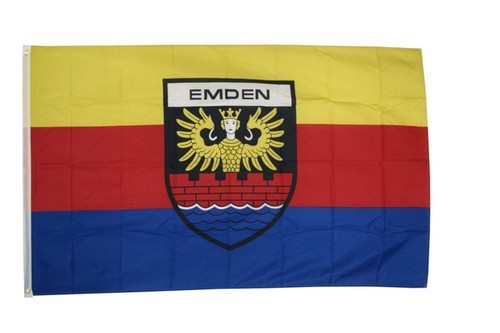 Fahne deutschland stadt emden - stadt,