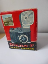 Vintage Original DIANA F 6x6 120 Film Sucher Kamera mit Box Lomo Retro