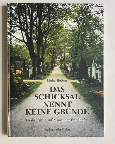 Schicksal nennt keine gründe - keine,