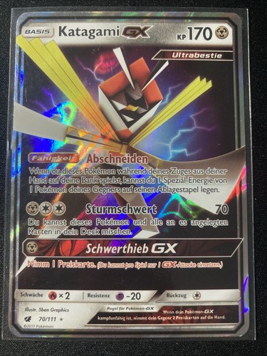 Pokemon karte katagami - gx, 70