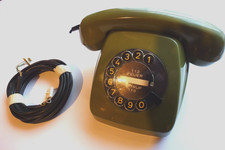 Post Telefon mit Wählscheibe