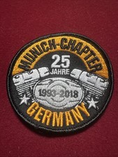 MC Aufnäher Patch Munich - Chapter 25 Jahre