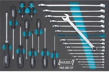 Hazet 163-58/27 Werkzeugset Werkzeug-Satz Schlüssel Schraubendreher 1696391