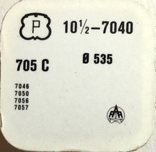 Peseux Kal. 7040 Ref. 705 C Vintage Uhren Teil Ø 535 7046 7055 7056