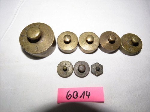 Alte messing gewichte - alte,