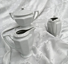 Rosenthal Maria Weiß 2 MIlchkännchen, 1 Zuckertopf