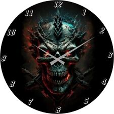 Wanduhr "  Totenkopf - Skull -