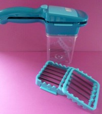 Genius Gemüseschneider 4 teilig mit Auffangbehälter komplett