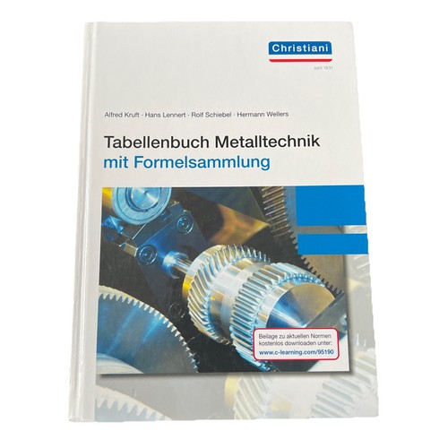 Christiani tabellenbuch - christiani,